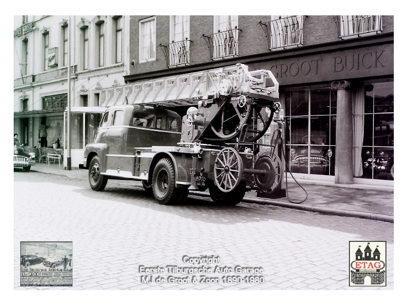 1951 Bedford Brandweerwagen Tilburg (2a) Aflevering N19750