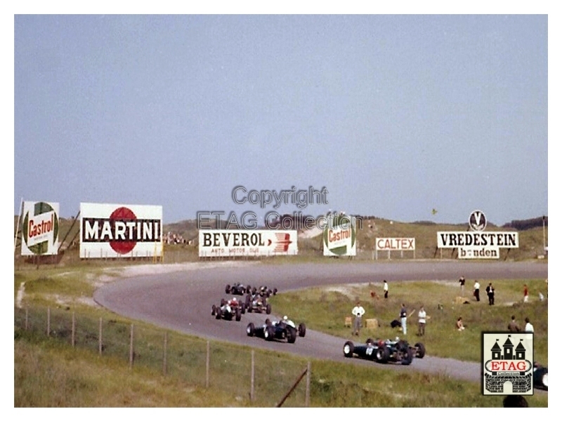 1964 Zandvoort BRM Chris Amon #10 Tarzanbocht