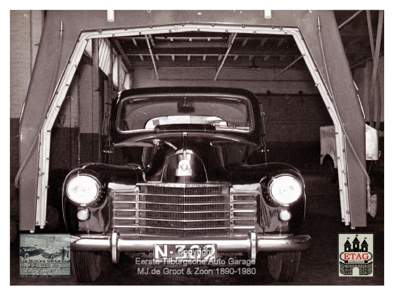 1949 Vauxhall Eerste wasstraat in Nederland (2)