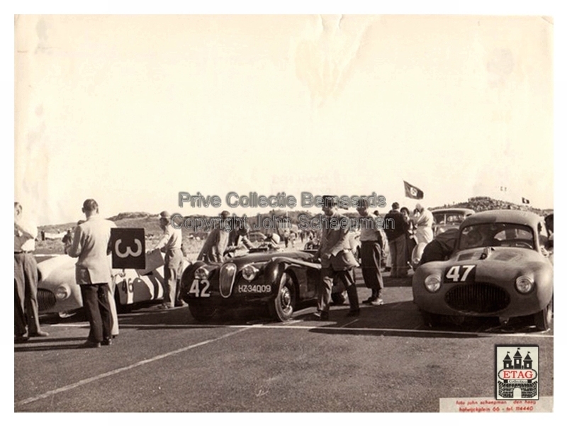 1950 Zandvoort Gatso Gatsonides #46 #42 #47 Start