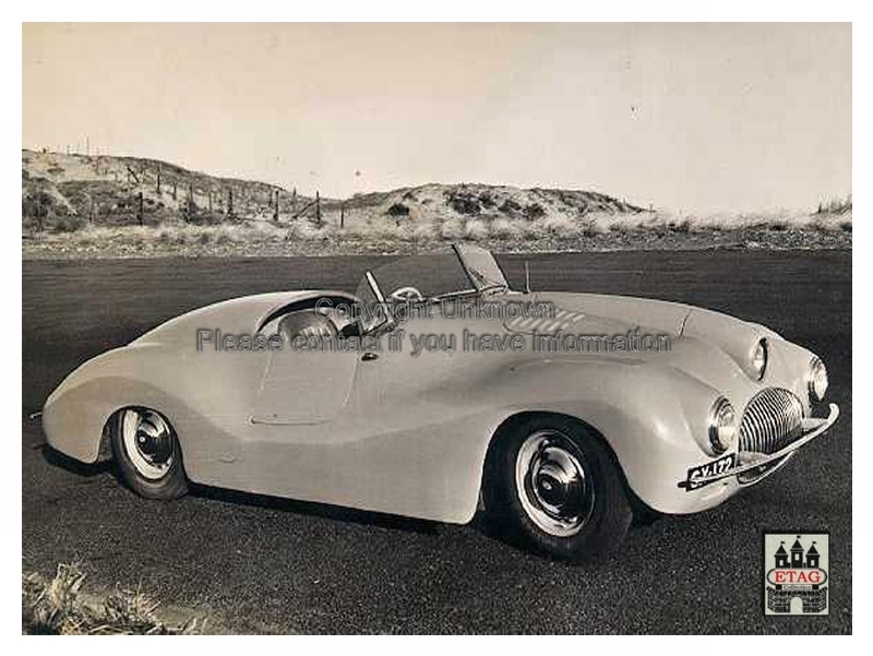 1948 Zandvoort Gatso Roadster 4000 Coupe #GX172 (1)