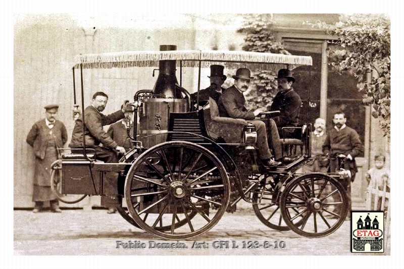 1883 Dion Bouton Steamed Tractor