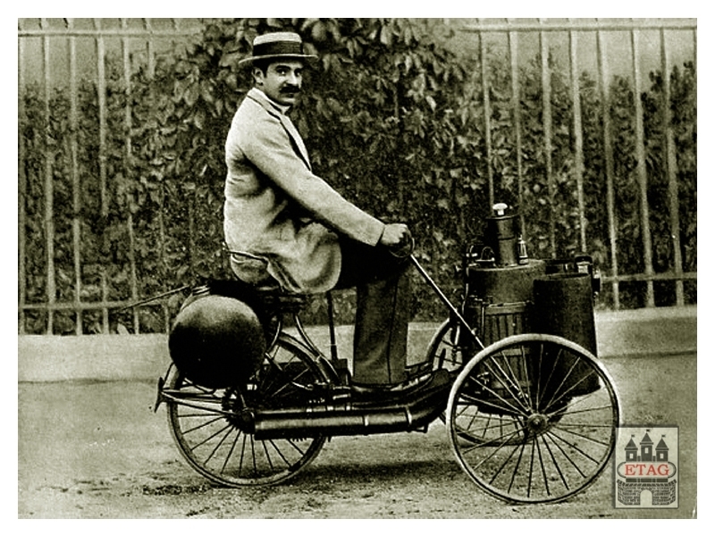 1887 Dion Bouton Steamed Tricycle