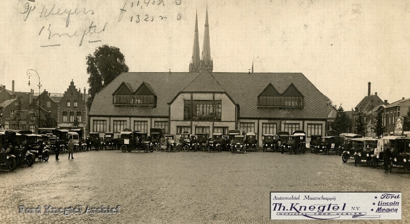 1922 Ford Vrachtwagen demo show Piusplein Beursgebouw