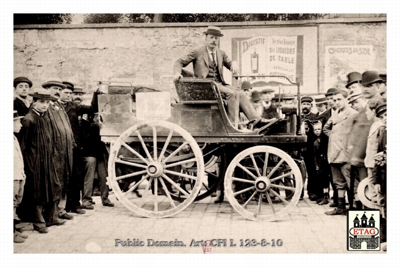 1894 Paris Rouen Tenting Tenting #12.Did not qualify