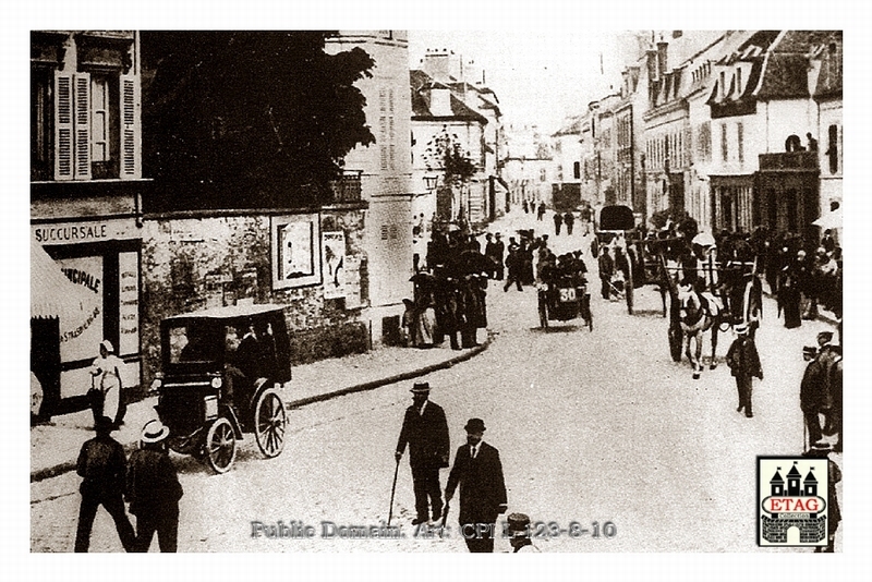 1894 Paris Rouen Peugeot Michaux #30.Finished 9th Nantes