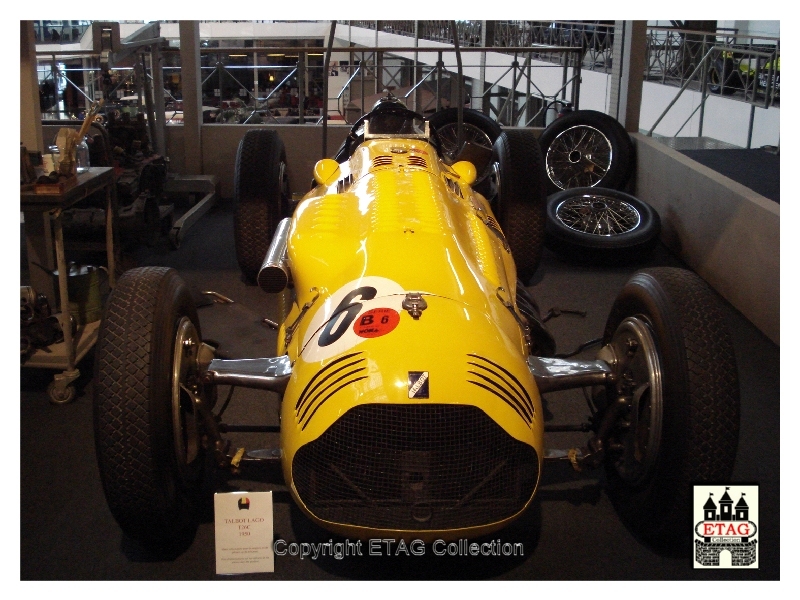 2012 Racing Legends Brussel 1950 Talbot Lago (1) Front