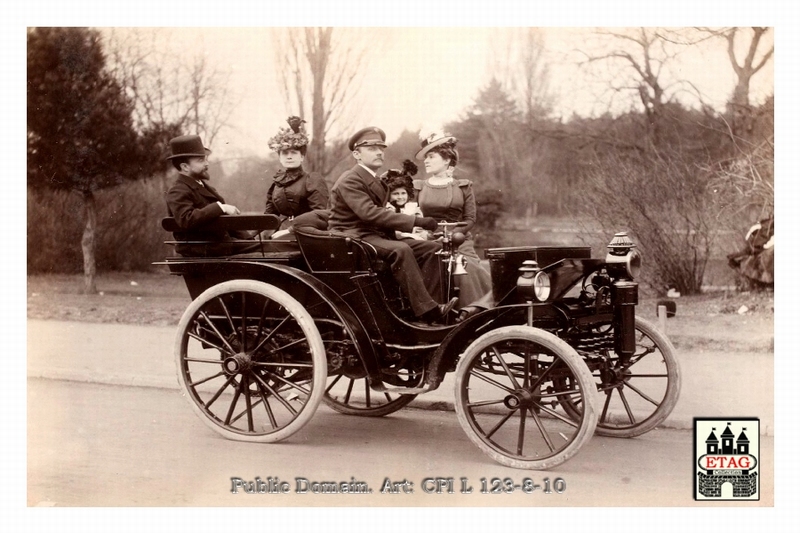 1898 Marseille Nice Delahaye Mousette & Archdeacon #?.