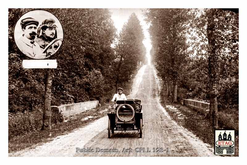 1898 Marseille Nice Delahaye G.Morane #?. 16th Race(1)