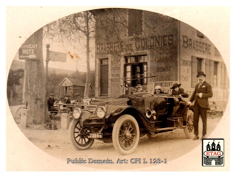 1906 Delahaye #708-03 Brasserie Colonies