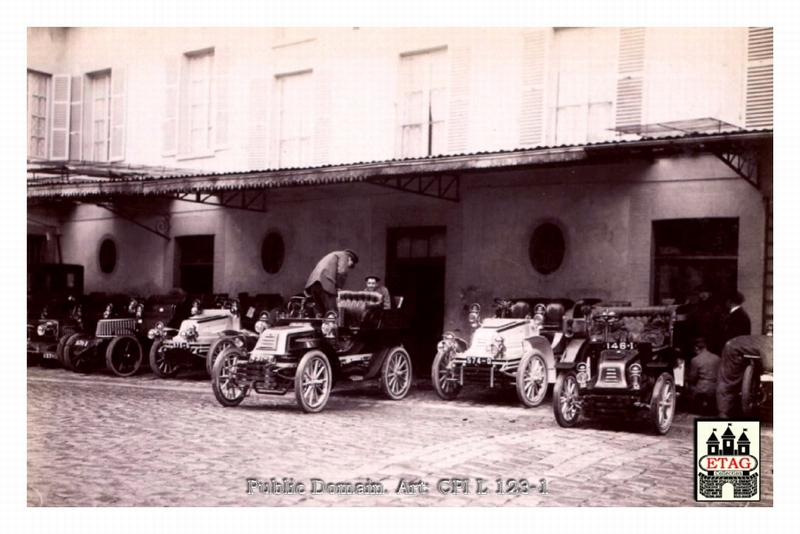 1902 Paris Nice Chenard M.Chenard #431-1 Hotel de L`Ecu