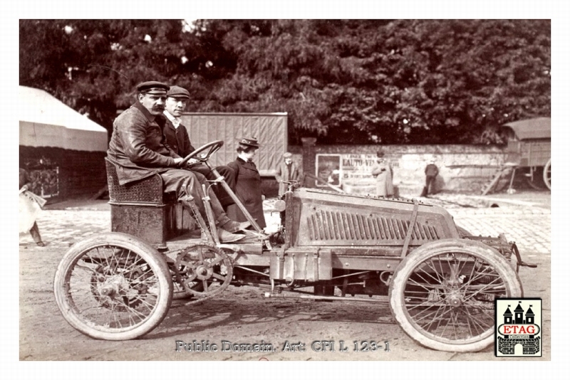 1902 Course Cote Gaillon Mors Teste #? Paddock