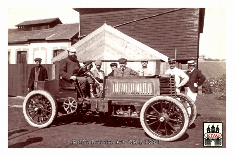 1902 Coupe Deauville Panhard Chauchard #120 Paddock