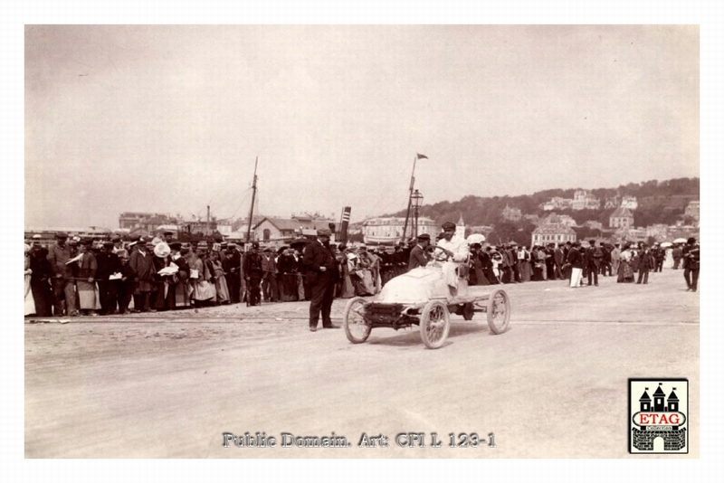 1902 Coupe Deauville Prunel Villain #46 Arriving 398 Km