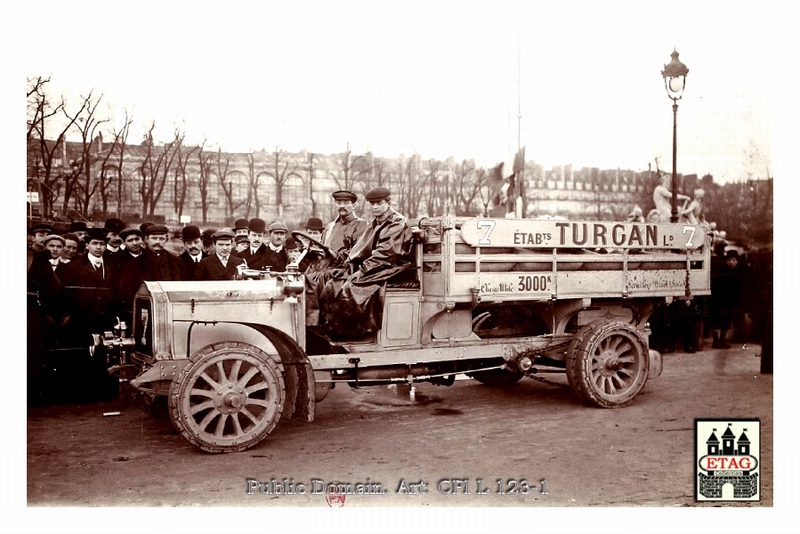 1906 Paris Marseille Turgan Driver? #7 Paddock