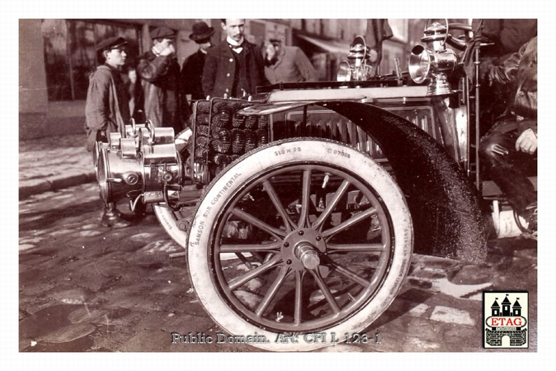 1905 Concours de La Roue Requia Bourguet #3 Paddock wheel