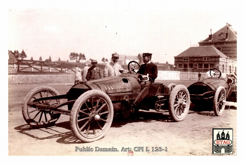 1904 Circuit Ardennes Wolseley Sidney Girling #11 Dnf 2 laps