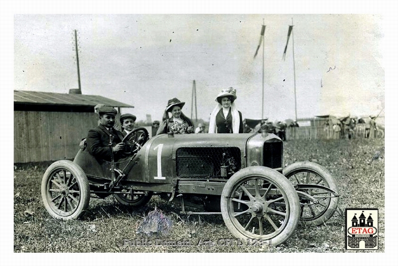 1908 Dieppe Delage Guyot #1Paddock3 1st
