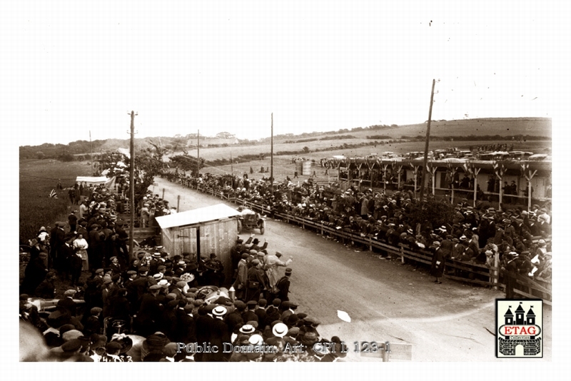 1911 Boulogne Delage Victor Rigal #45 Grandstand2 Dnf10laps