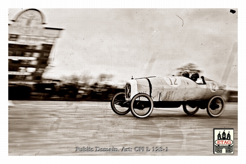 1923 Monza Salmson Ramon Bueno #12 Race1 2nd