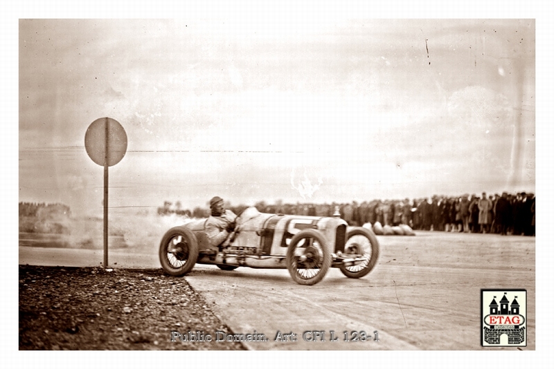1926 Miramas Amilcar Andre Morel #5 Dnf Race Curve