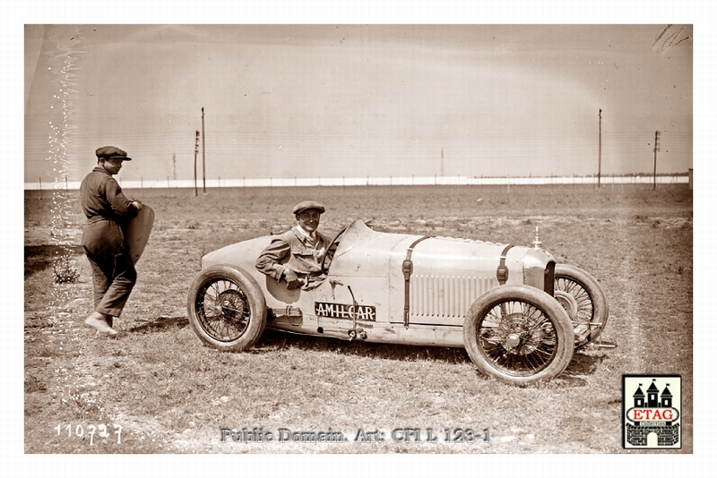 1926 Miramas Amilcar Martin #6 Paddock