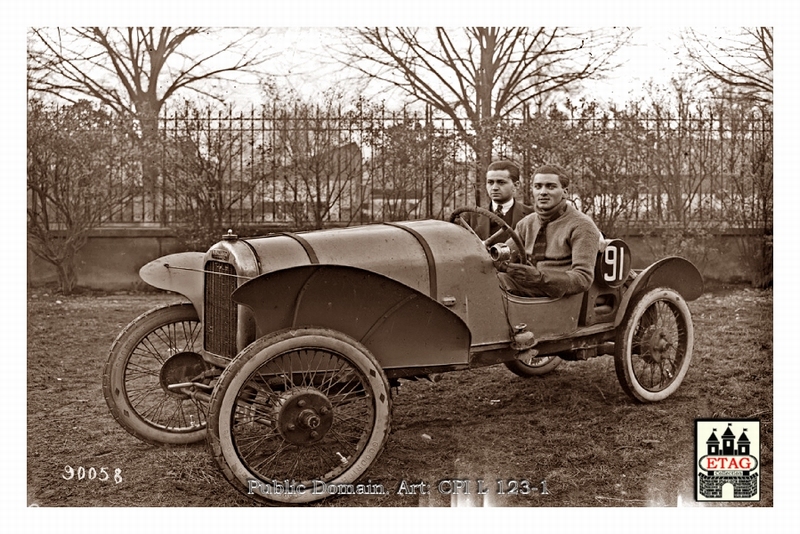 1924 Paris Nice Benjamin Chauviere #91 Paddock