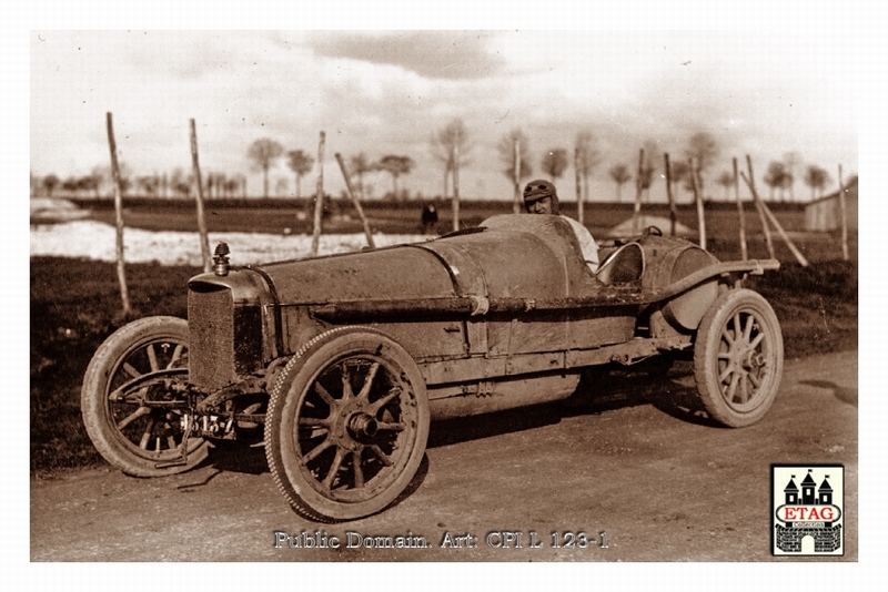 1913 Amiens Sunbeam Jean Chassagne #? 3rth Practice