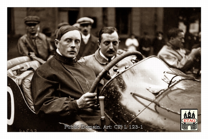 1914 Lyon Sunbeam Alexander Guinness #36 Dnf9laps Portrait