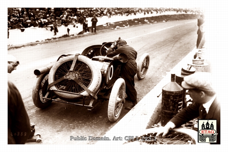 1914 Lyon Sunbeam Jean Chassagne #10 Dnf12laps Refuel2