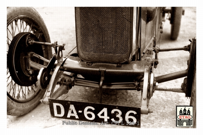 1922 Strasbourg Sunbeam Henry Segrave #21 Dnf29laps DA6436
