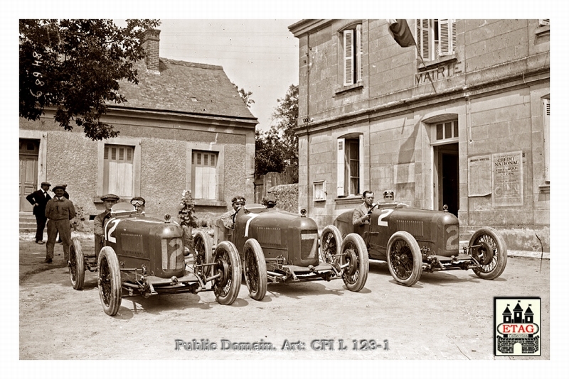 1923 Tours ACF Sunbeam Divo #7 Segrave #12 Guinnes #2