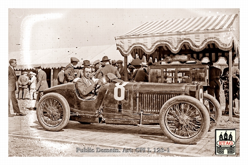 1924 Lyon Sunbeam Kenelm Lee Guinness #8 Dnf20laps Paddo