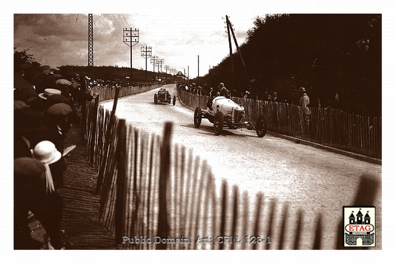 1924 Lyon Sunbeam Henry Segrave #1 Zborowski #6
