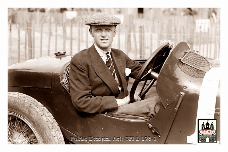 1925 Montlhery Sunbeam Henry Segrave #1 Dnf31lap Portrait