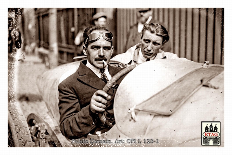 1922 Strasbourg Ballot Giulio Foresti #14 Dnf44laps Portrai2