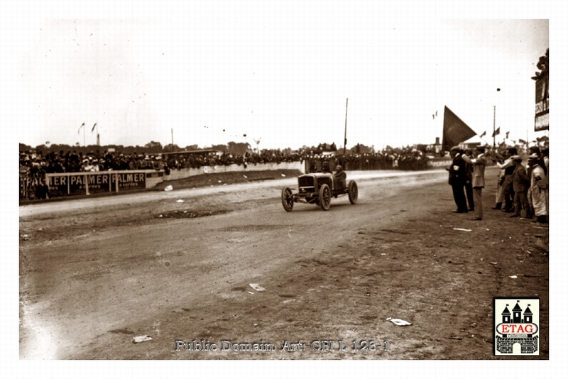 1908 Dieppe Delage Albert Guyot #1 1st Finish1