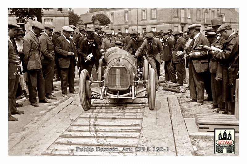 1923 Tours ACF Delage Rene Thomas #1 Dnf8laps Weigh inn