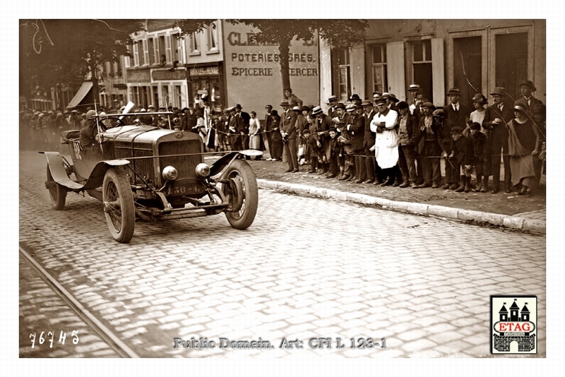 1922 Boulogne Delage Renee Thomas #132 Paddock