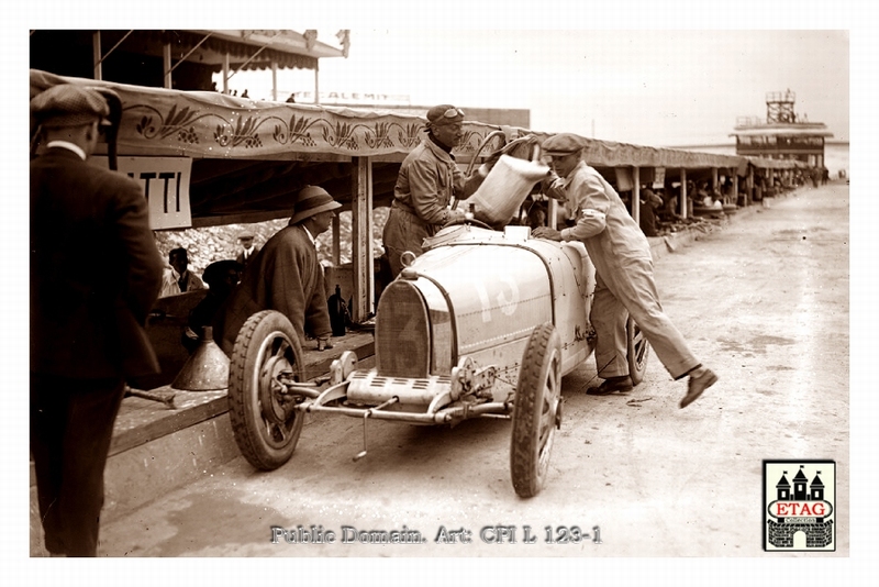 1925 Montlhery Bugatti Constantini #13 4th Refuelling