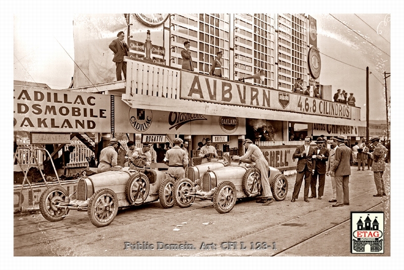 1926 San Sebastian Bugatti Team 1