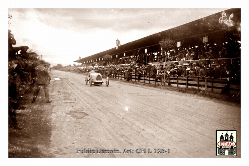 1926 Strasbourg Bugatti Dubonnet #26 1st Pas Grandstand
