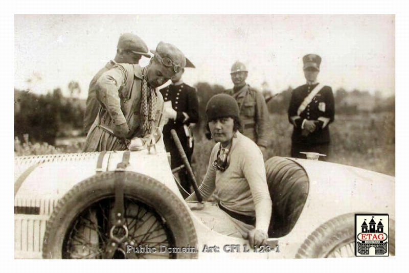 1928 Targa Florio Bugatti Junek #58 5th Portrait