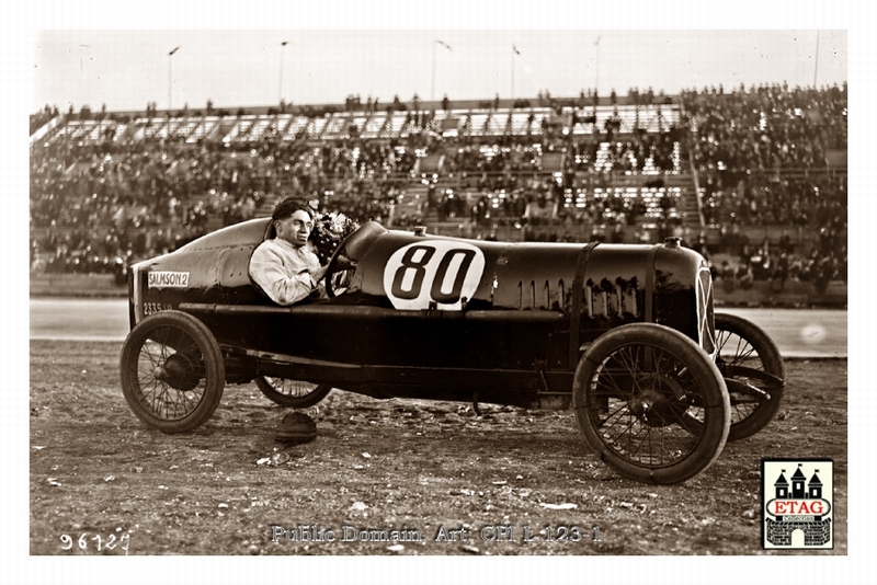 1924 Montlhery Salmson Goutte #80 1st Paddock