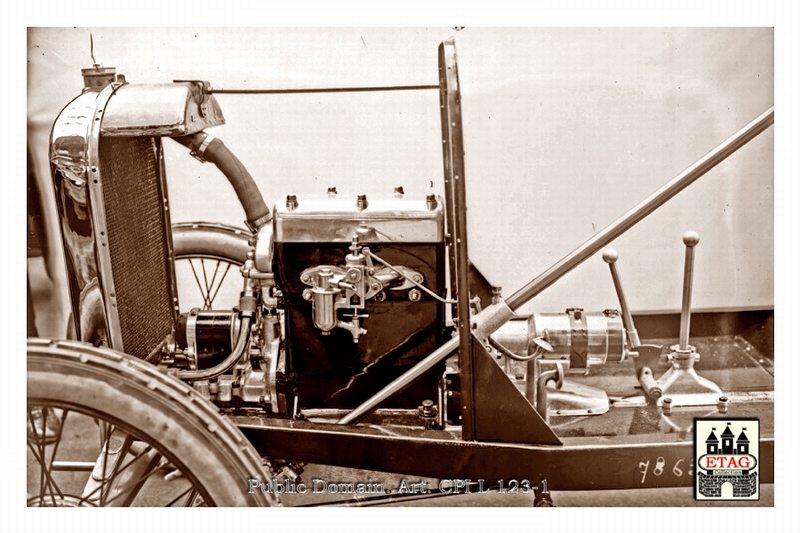 1922 Grand Palais Paris Benjamin Cyclecar 4 Hp