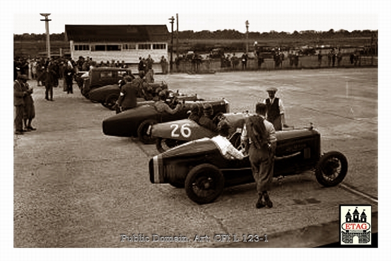 1928 Brooklands Salmson Gardner #33 Start
