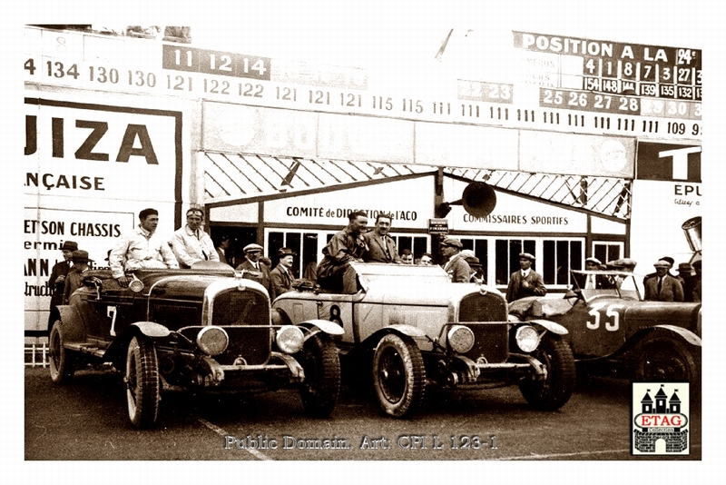 1928 Le Mans Salmson Casse & Rousseau #35 10th Paddock