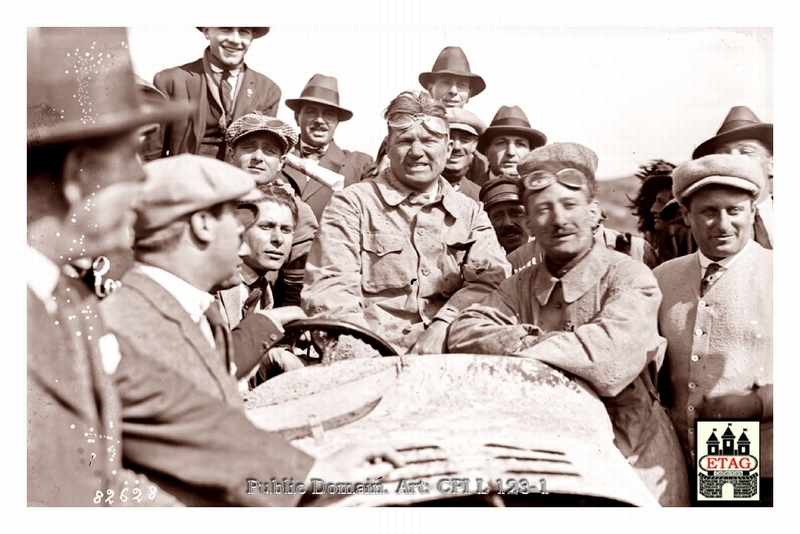 1923 Targa Florio Alfa Ascari #10 2nd Portrait