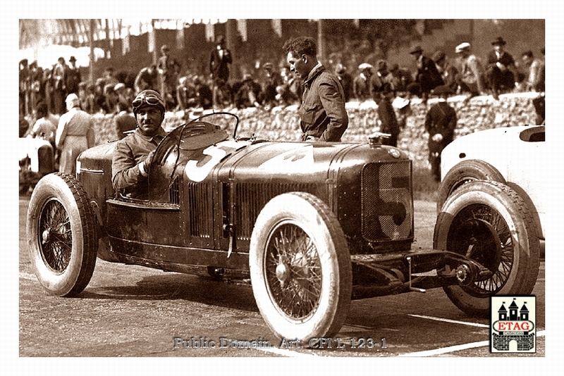1925 Monza Alfa Campari #5 2nd Start