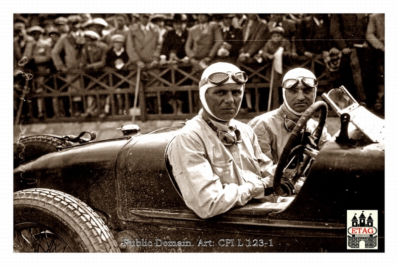 1930 Targa Florio Alfa Varzi #30 1st Portrait